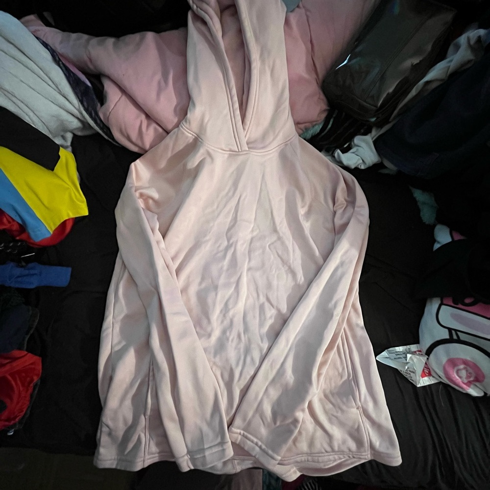 Athletic Works Pink Hooded Jacket for Relaxed Comfort